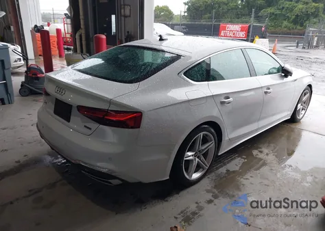2022 Audi A5 Premium Plus 45 из США, поврежденный, VIN WAUFACF56NA021574